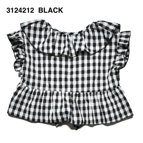 【90/100/110/120㎝】フリルブラウス3124212【NEWO/ネオ】